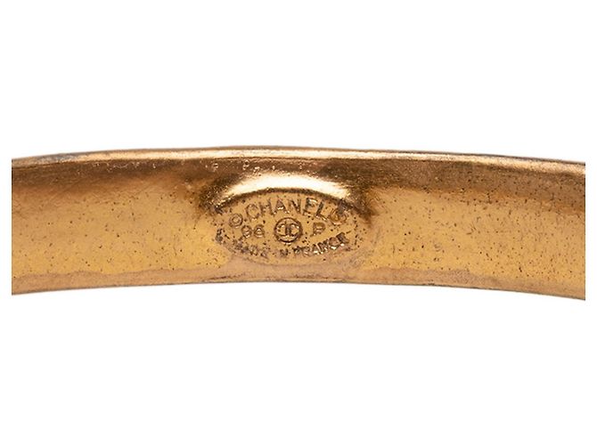 Timeless Bracciale rigido vintage Chanel Coco Mark D'oro - vista 4