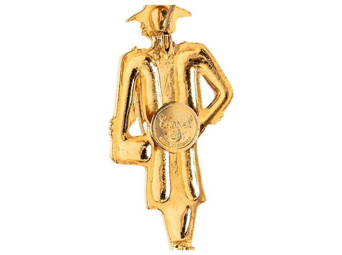 Spilla Chanel Mademoiselle D'oro - vista 4