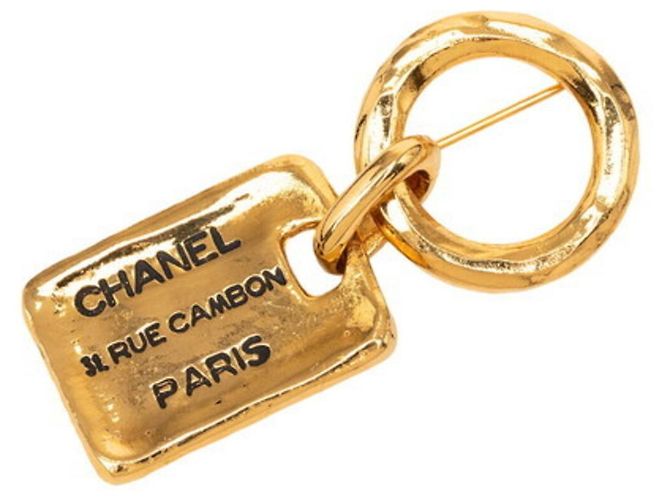 Spilla Chanel 31 Rue Cambon placcata oro D'oro - vista 2
