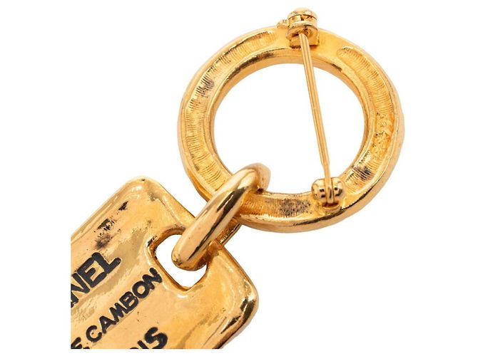 Spilla Chanel 31 Rue Cambon placcata oro D'oro - vista 3