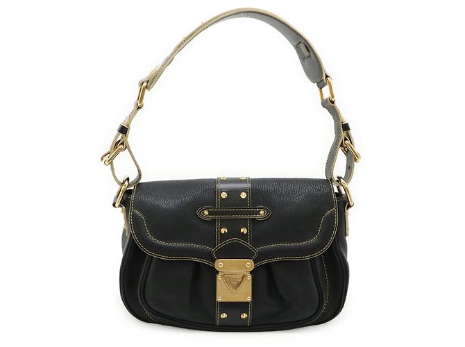 Borsa a tracolla Louis Vuitton Suhali Confidant Nero - vista 2