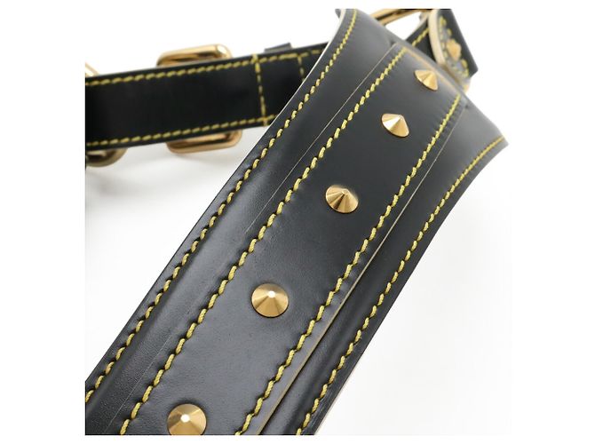 Borsa a tracolla Louis Vuitton Suhali Confidant Nero - vista 5