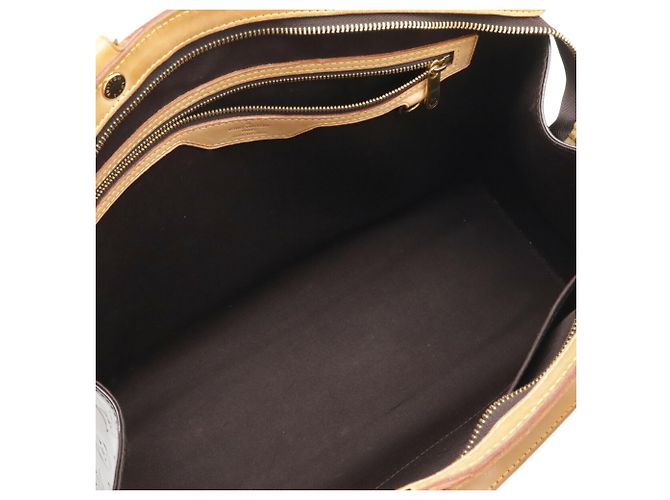 Borsa Louis Vuitton Monogram Vernis GM Bordò - vista 8