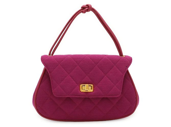 Bolso Chanel Matelassé Canvas Púrpura - vista 2