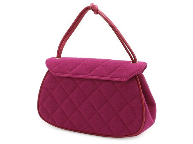 Bolso Chanel Matelassé Canvas Púrpura - vista 3