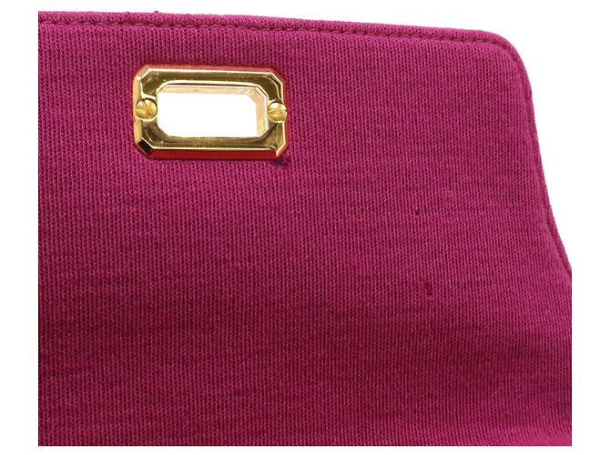 Bolso Chanel Matelassé Canvas Púrpura - vista 9