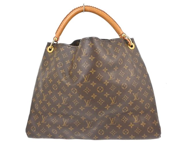 Borsa Louis Vuitton Artsy Monogram Canvas MM Marrone - vista 2