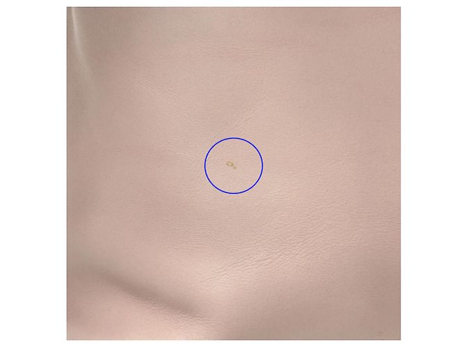 Borsa a tracolla in pelle rosa Christian Dior - vista 12