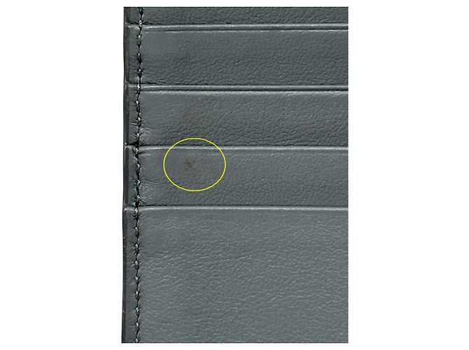 Cartera de piel gris de Christian Dior Castaño - vista 10