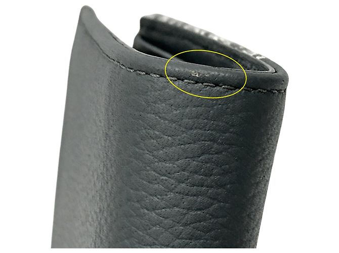 Cartera de piel gris de Christian Dior Castaño - vista 13