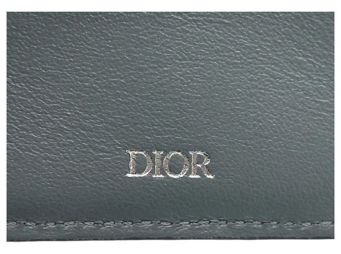 Cartera de piel gris de Christian Dior Castaño - vista 5