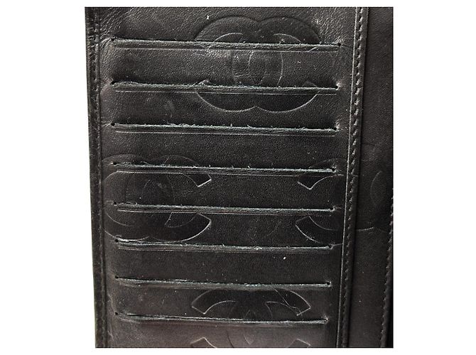 Chanel Cambon Long Wallet Schwarz - Ansicht 10