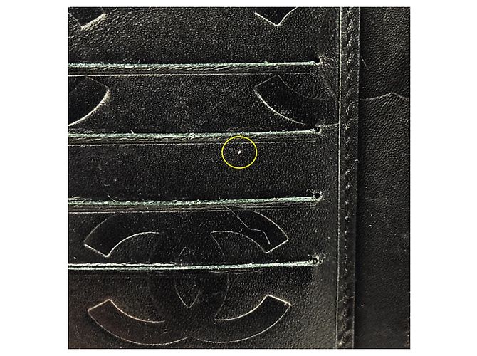 Chanel Cambon Long Wallet Schwarz - Ansicht 11
