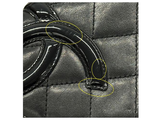 Chanel Cambon Long Wallet Schwarz - Ansicht 15