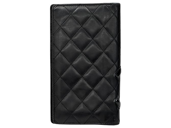 Chanel Cambon Long Wallet Schwarz - Ansicht 2