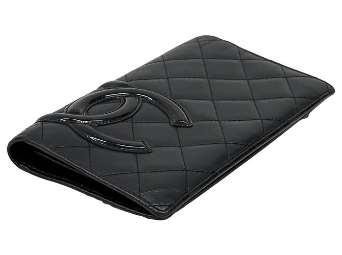 Chanel Cambon Long Wallet Schwarz - Ansicht 3