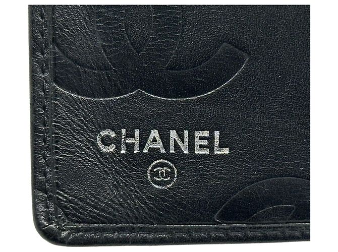 Chanel Cambon Long Wallet Schwarz - Ansicht 5