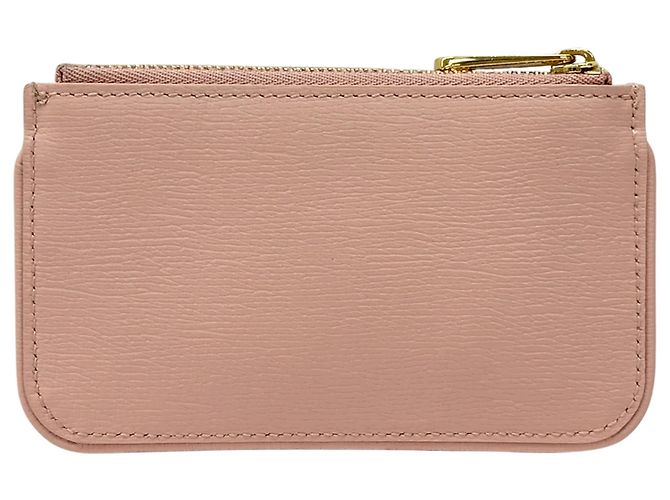 Monedero de cuero rosa Gucci - vista 2