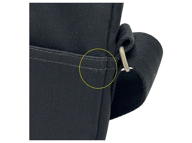 Hermès Borsa a tracolla Hermes Acapulco Pochette Nero - vista 12