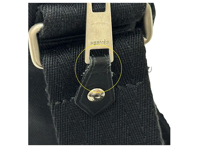 Hermès Borsa a tracolla Hermes Acapulco Pochette Nero - vista 7