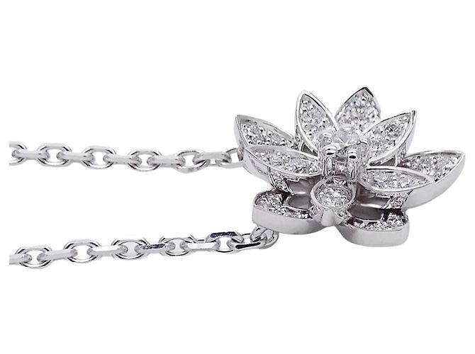 Van Cleef & Arpels Halskette aus Weißgold Golden - Ansicht 3