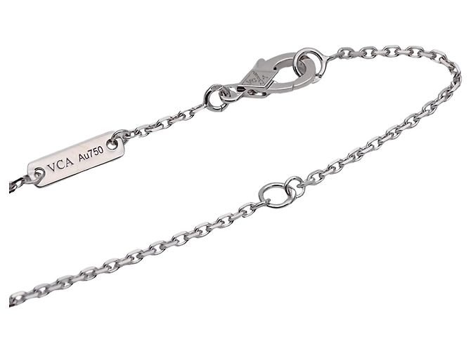 Van Cleef & Arpels Halskette aus Weißgold Golden - Ansicht 5