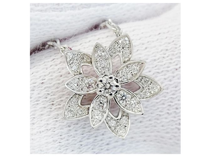 Van Cleef & Arpels Halskette aus Weißgold Golden - Ansicht 9