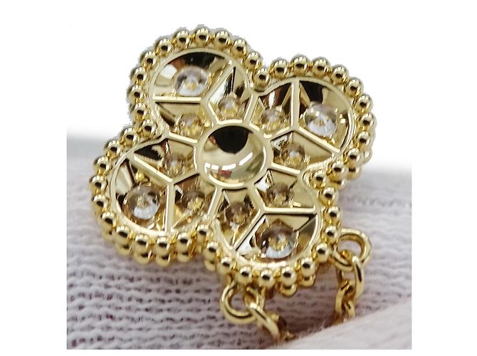 Vintage Alhambra Halskette Van Cleef & Arpels Golden - Ansicht 10