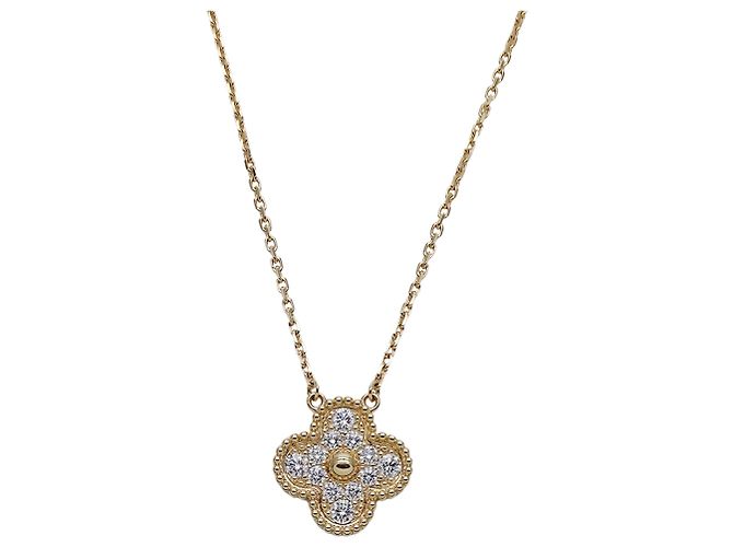 Vintage Alhambra Halskette Van Cleef & Arpels Golden - Ansicht 2