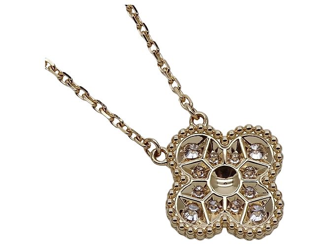 Vintage Alhambra Halskette Van Cleef & Arpels Golden - Ansicht 4