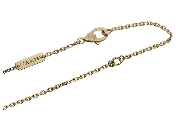 Vintage Alhambra Halskette Van Cleef & Arpels Golden - Ansicht 5