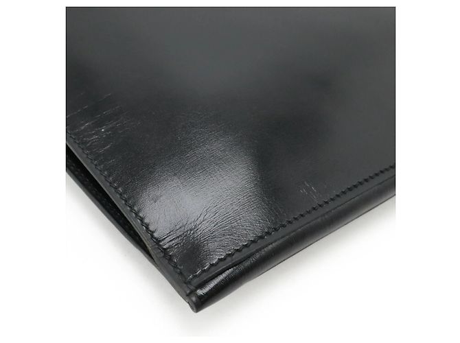 Hermès HERMES Kilius Second Bag Clutch Handbag Nero - vista 4