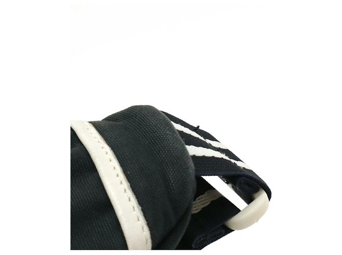 Marsupio Chanel Sport Line Coco Mark Bianco Blu navy - vista 7