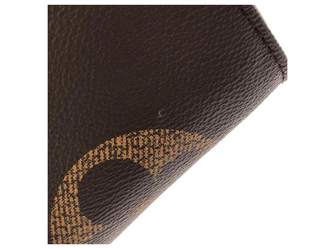 Borsa Louis Vuitton Monogram Giant OnTheGo GM Marrone - vista 4