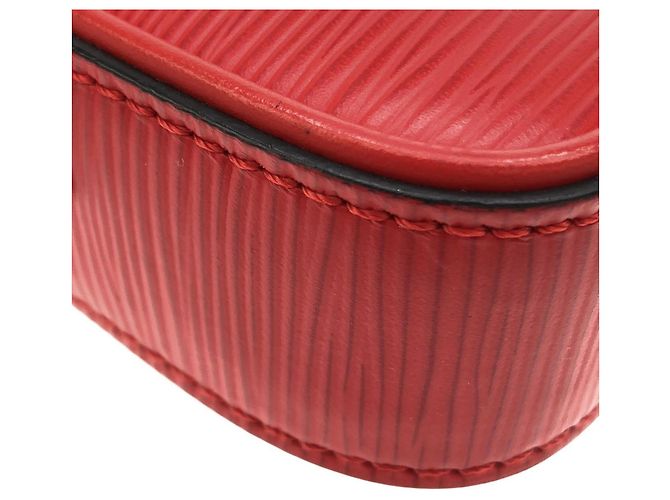 Borsa a Spalla Louis Vuitton Epi (Supreme) Danube PPM Rosso - vista 3