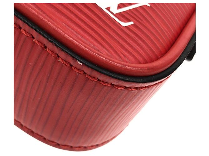 Borsa a Spalla Louis Vuitton Epi (Supreme) Danube PPM Rosso - vista 5