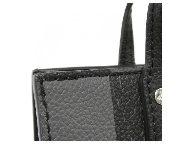 Borsa Louis Vuitton Damier Checkerboard Sac Plat XS Nero - vista 5