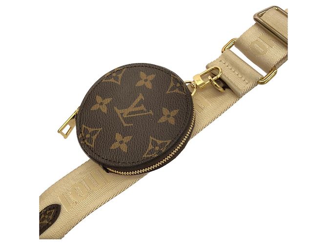 Borsa Louis Vuitton Monogram Giant OnTheGo PM Marrone - vista 4