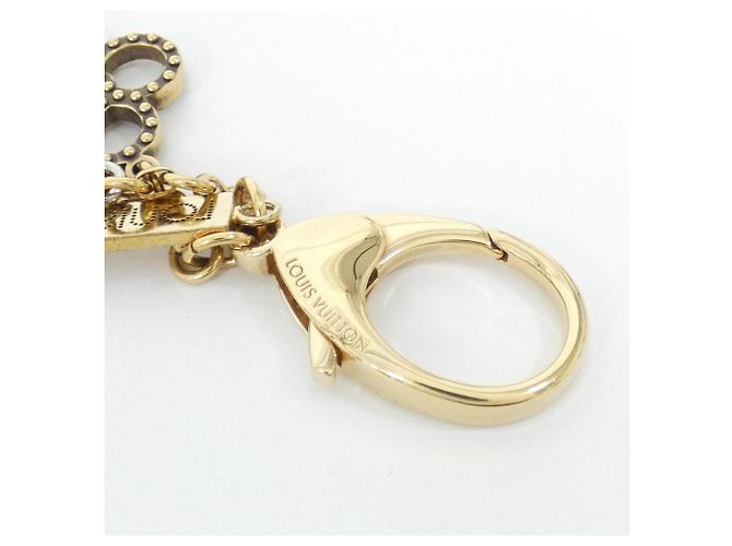 Louis Vuitton Bijou Sac Tapage M65090 Portachiavi Charm per Borsa Argento D'oro - vista 6