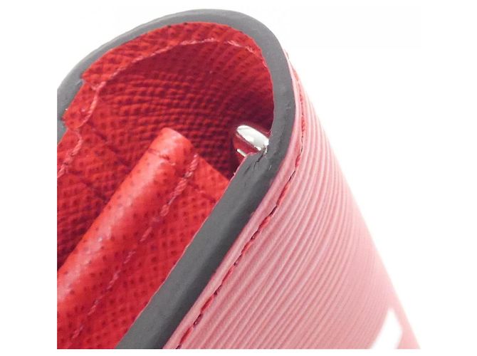 Portafoglio Louis Vuitton Epi Brazza M67719 Rosso - vista 3
