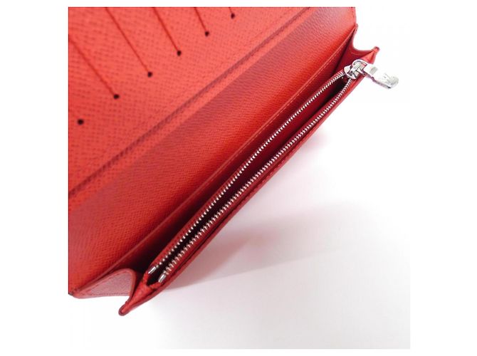 Portafoglio Louis Vuitton Epi Brazza M67719 Rosso - vista 6