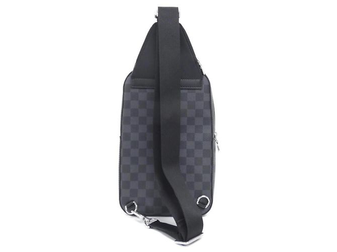 Borsa a tracolla Louis Vuitton Damier Graphite Avenue Damier ebene - vista 2