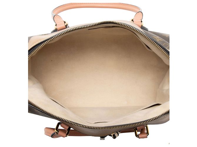 Borsa Tuileries in tela Monogram Louis Vuitton Marrone Beige - vista 7