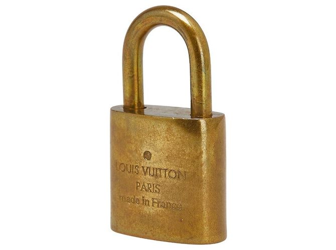 Set di chiavi per lucchetto Louis Vuitton Accessorio D'oro Metallico - vista 3
