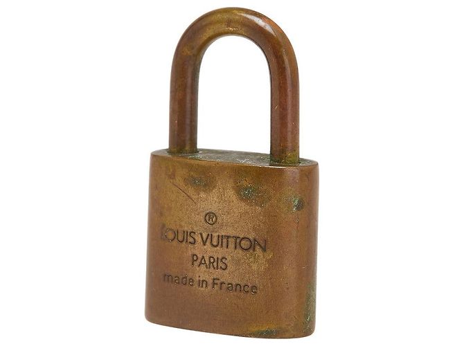 Set di chiavi per lucchetto Louis Vuitton D'oro Metallico - vista 3
