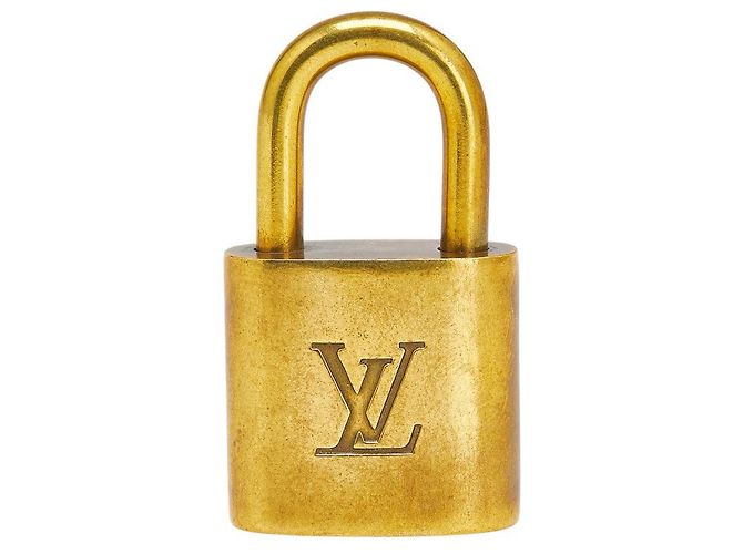 Set di lucchetto e chiave Louis Vuitton D'oro Metallico - vista 2