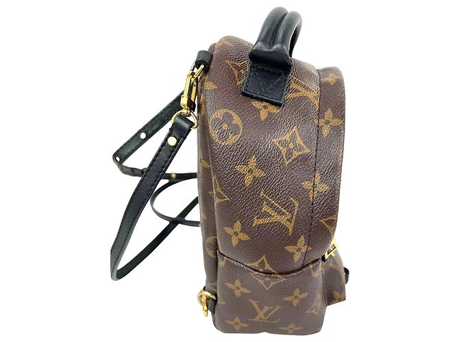 Zaino Louis Vuitton Palm Springs Mini Monogram Marrone - vista 7