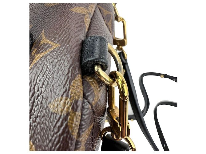 Zaino Louis Vuitton Palm Springs Mini Monogram Marrone - vista 8