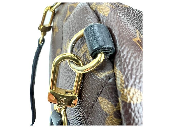 Zaino Louis Vuitton Palm Springs Mini Monogram Marrone - vista 9