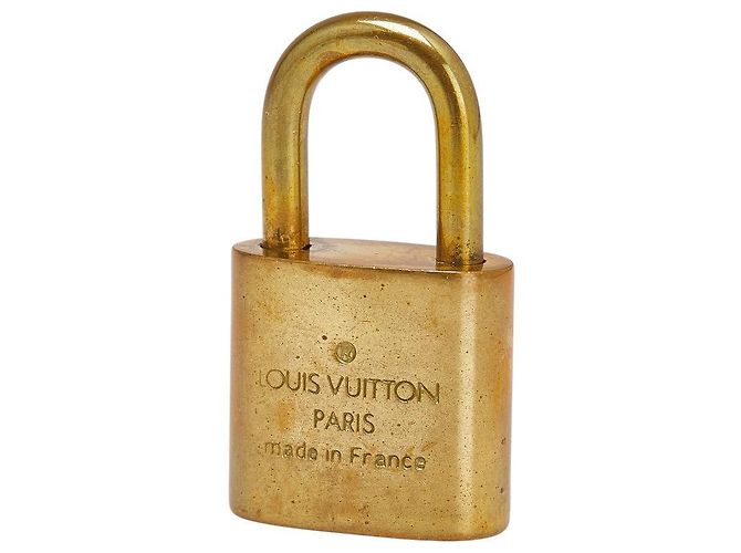 Set di chiavi per lucchetto Louis Vuitton D'oro Metallico - vista 3